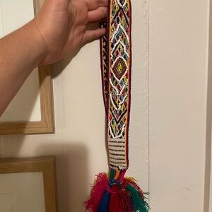 Peruvian Beaded Hat Band